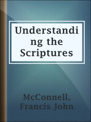 cover image of Understanding the Scriptures
